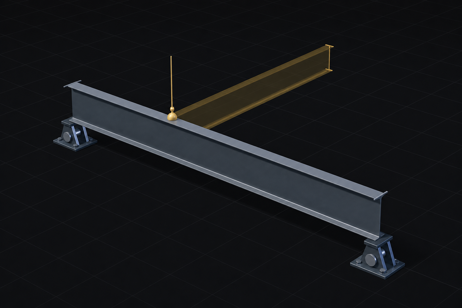 Beams linked-reaction workflow connecting source and receiving beams